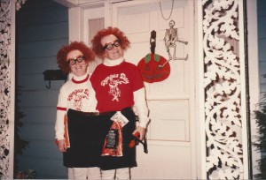 Ross and David Halloween 1989